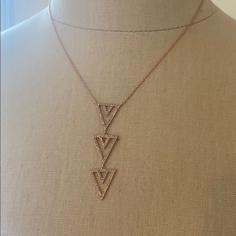 NWOT Rose gold Stella & Dot necklace